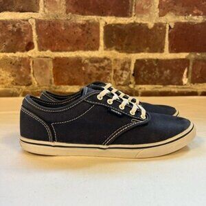 Vans Atwood Navy Blue Low Rise Women’s Lace Sneaker Sz 7.5